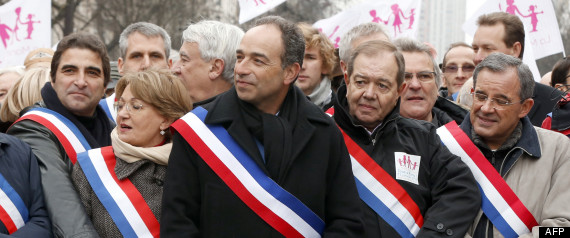 Les responsables UMP à la Manif pour tous